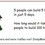 five people build five houses riddle