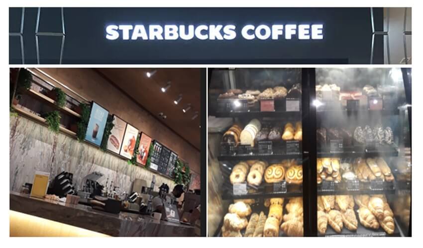 Starbucks coffee outlet